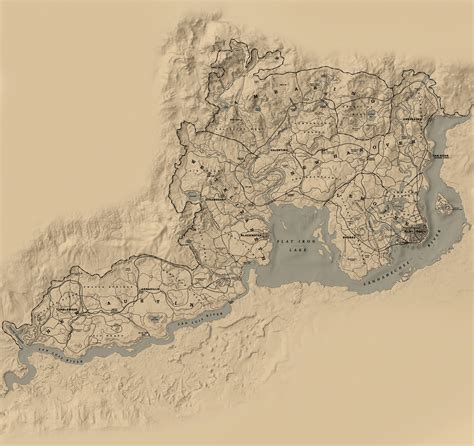 rdr2 map|rdr2 printable map.